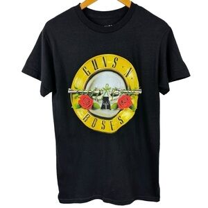Guns N Roses 2018 Mens T-Shirt Small Short Sleeve Cotton Rock Band Music Black